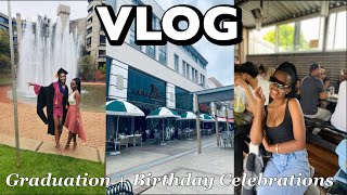 WEEEKEND VLOG : Graduation + Birthday Celebrations | Debra Shongwe