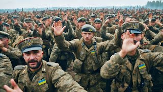 No longer able to fight, 700 Ukrainian soldiers lay down their weapons and surrender to Russia