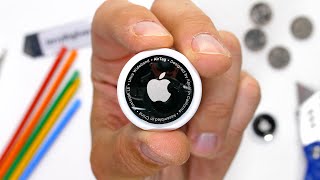 Apple AirTag Teardown! - How easy does it scratch?