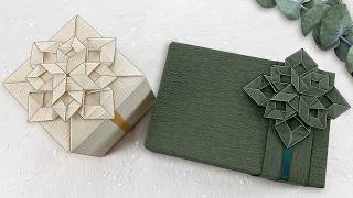 GIFT WRAPPING IDEAS｜Gift Packing Tutorial + DIY Paper Flower Craft（선물포장）