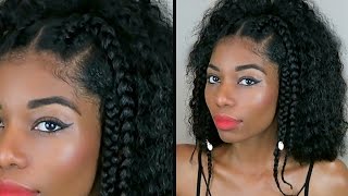 NATURAL HAIRSTYLE: CHILLI INSPIRED LOOK