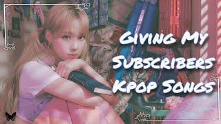 Giving My Subs Shuffled Kpop Songs pt.2