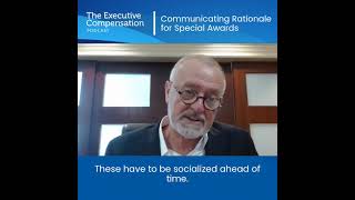 Communicating Rationale for Special Awards