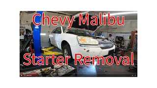 Chevy Malibu Starter Replacement