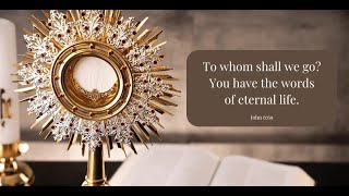 Twenty-first Sunday in Ordinary Time - August 25, 2024