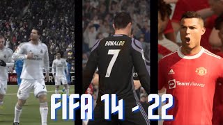 CRISTIANO RONALDO’S CELEBRATIONS (FIFA 14 – FIFA 22)