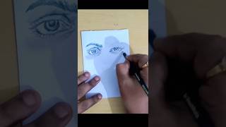 Eyes sketch #youtubeshorts #reels #real #sketch@LipikaArts  #shorts#trending  #song