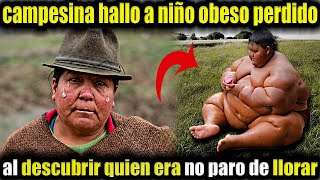 Campesina Hallo A Niñ@ Obeso Perdido En Campo Y Lo Rescato, Al Descubrir Quien Era No Paro De Llorar