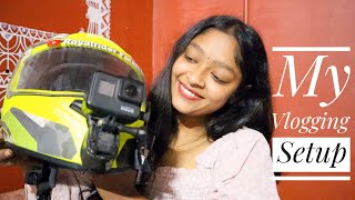 How I Shoot My Vlog | My Vlogging setup | RoyalRider Foram | Gujarat's First Female Motovlogger