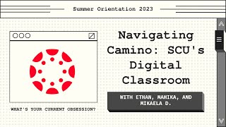 Navigating Camino: SCU's Digital Classroom | Bronco Exchange