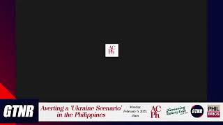 𝐌𝐑 𝐏𝐑𝐄𝐒𝐈𝐃𝐄𝐍𝐓, 𝐏𝐀𝐖𝐍 𝐎𝐑 𝐒𝐎𝐕𝐄𝐑𝐄𝐈𝐆𝐍? Averting a 'Ukraine Scenario' in the Philippines