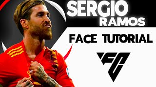 EAFC 25 How To Create SERGIO RAMOS (Face) Advanced Sculpt Tutorial