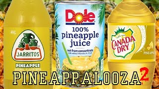 Jarritos Pineapple and Canada Dry Pineapple Soda Tastings