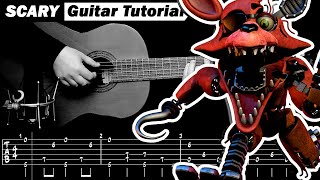 Five Nights at Freddy's (Theme Song) — Scary Guitar Tutorial + TABS +