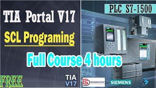 SCL Language Tutorial in TIA Portal V17 Full Course | PLC Siemens | HMI | Industrial Automation 2022