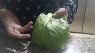 Cómo revivir una lechuga mustia