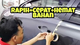 Cara Masking Pintu Mobil Yaris Sebelum Proses Painthing