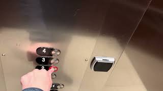 EPIC FAIL! Locked Otis Series 5 Hydraulic Elevator 2 @ Hyatt House (Airport) - Denver CO