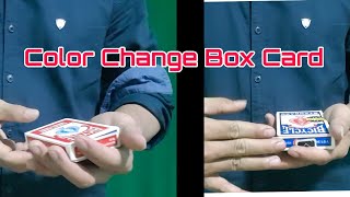 Color Change Box tutorial magic