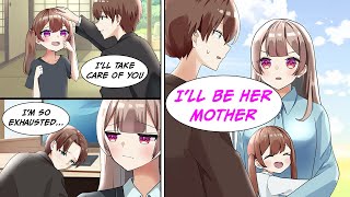 [Manga Dub] A beautiful coworker wants to be the mother of my child...!? [RomCom]