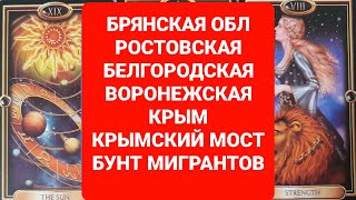 УДАРЫ,ВТОРЖЕНИЕ ВСУ БРЯНСКАЯ РОСТОВСКАЯ БЕЛГОРОДСКАЯ ВОРОНЕЖСКАЯ КРЫМ КРЫМСКИЙ МОСТ БУНТ МИГРАНТОВ