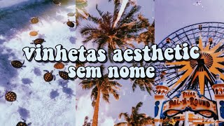 vinhetas prontas aesthetic, sem texto // intro templates no text