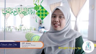 UCAPAN HARI RAYA DARIPADA OT AINAA - MINDCARE CENTRE