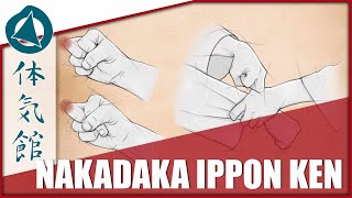 HOW TO: NAKADAKA IPPON KEN | Shōtōkan Karate Technique by Fiore Tartaglia