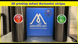 Дефект 3Д друку Горизонтальні смуги, 3D printing defect Horizontal stripes