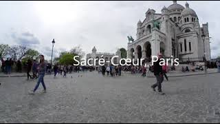 Igreja  Sacré Cœur, Paris em 360º e 4 K