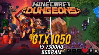 Minecraft Dungeons l HP Omen 15  | GTX 1050 2GB | i5 7300HQ