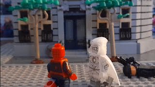 LEGO Stop Motion Spider-Man vs Moon Knight