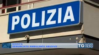 Denunciato ambulante abusivo