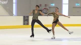 モロゾフ/チェン Annabelle MOROZOV/Jeffrey CHEN (USA) RD - Lombardia Trophy 2024