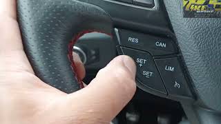 How to use cruise control