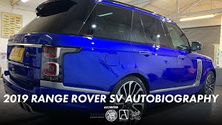 RANGE ROVER SV AUTOBIOGRAPHY OFFSET DETAILING ESSEX