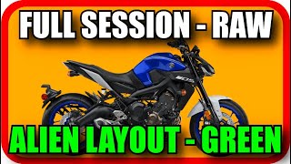 MT-09 Raw Session - Trackday Grand Bend Motorplex - Alien Layout