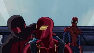 Spider Man Teams Up With   Scarlett Spider, Agent Venom, Iron Man   Ultimate Spi