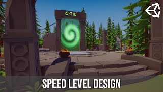 Unity Speed Level Design | Low Poly Fantasy Battle Arena