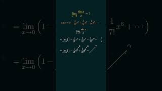 lim{x→0}sinx/x=? [2nd Method]