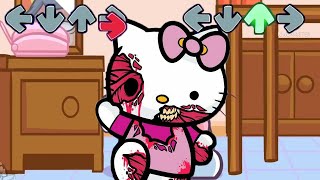 Hell On Kitty in Friday Night Funkin be like | FNF Beautiful Smile Got Me Like (Hello Kitty/Horror)