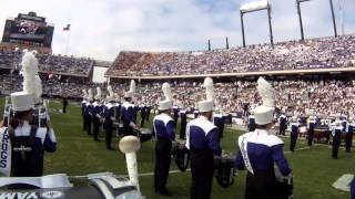 TCU Drumline 9-13-14 Bass Drum