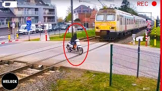 100 Shocking Train Moments Of Luckiest People Caught On Camera!