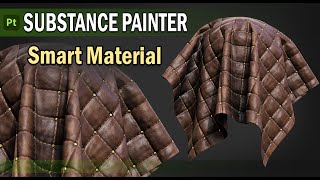 Creating a Leather Armor Smart Material in Substance 3D Painter | leather - Anchor point