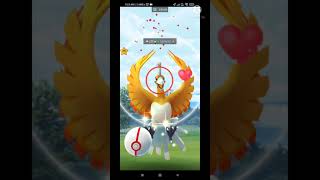 OH-Ho got shiny HO-OH! | IT WILL BRING ME LUCK | #shorts #pokemongo #pokemon #hooh #legendary #luck