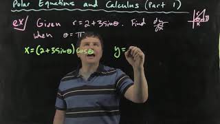 Lecture on Calculus of Polar Equations (Part 1)