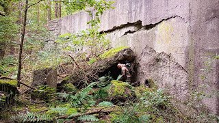 Wehrmacht Tanklager im Wald | Militäranlagen Schützenlöcher | Geschichte vor der Haustür