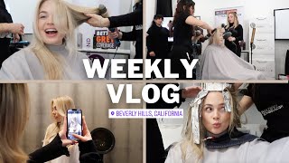 WEEKLY VLOG: MODELING FOR HAIR CLASS + TIPS ON ANXIETY