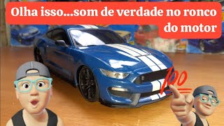 Mustang Shelby com som de motor Escala 1:24 Da Maisto #maisto #mustang