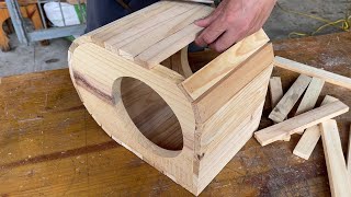 Woodworking DIY Bird House - Unique Yet Simple Style to Create A Lovely and Adorable Cage